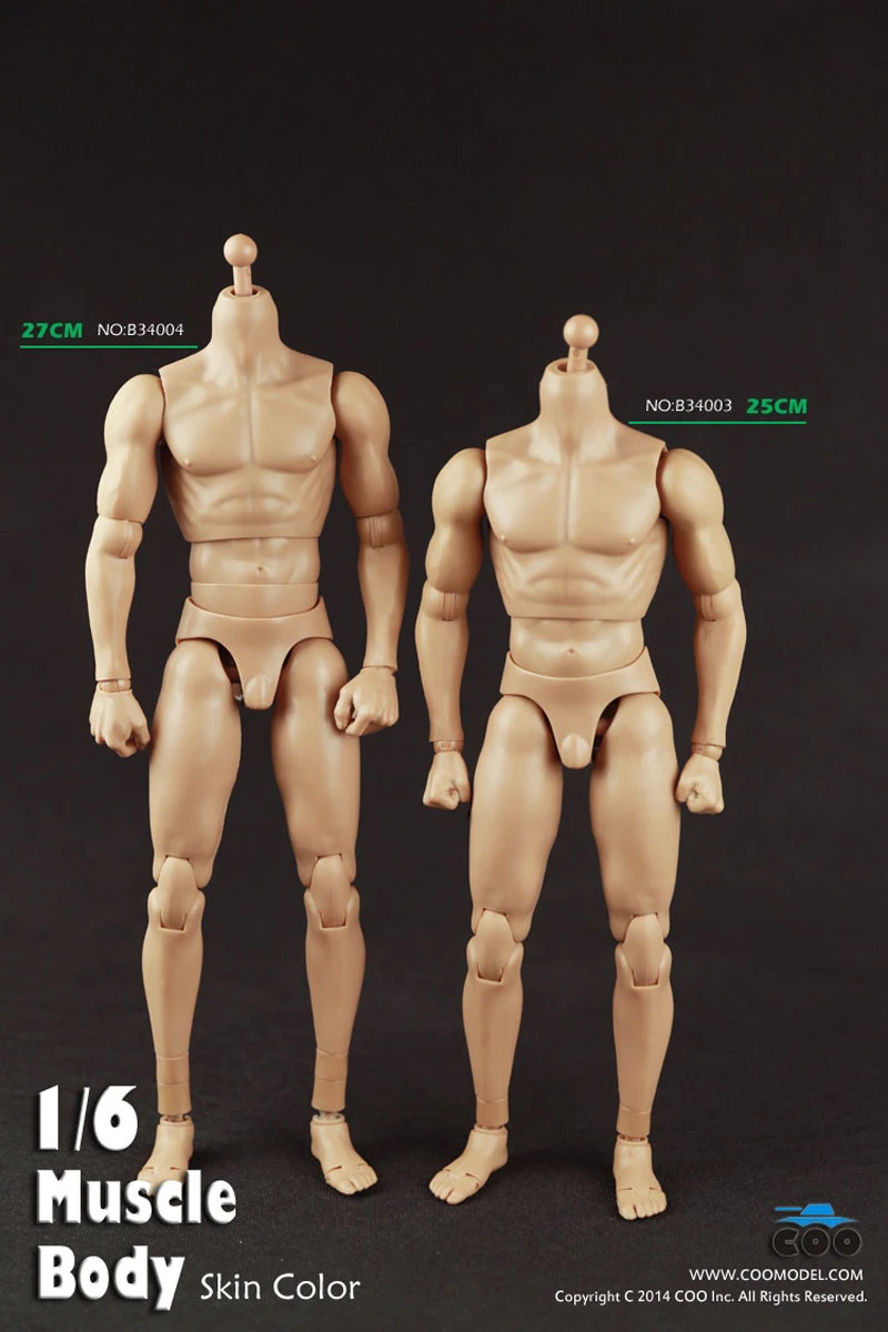 COOMODEL 1/6 Male Figure Body Fit For HOTTOYS HT Action Head Sculpt Toys Dolls