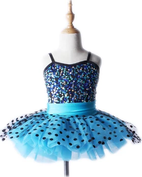 

Hot Sale Professional Classical Blue Ballet Tutus Adult Women Girls Child Dancewear Costumes Gymnastics Leotard Justaucorps