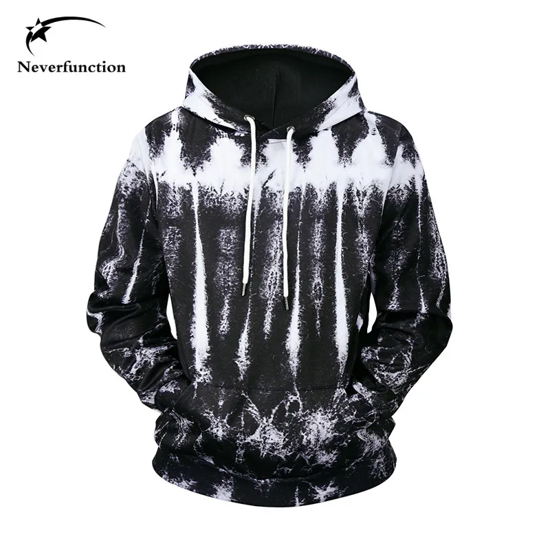 Download US Size XXXL Black White 3d Printed Hoodies Men Women ...