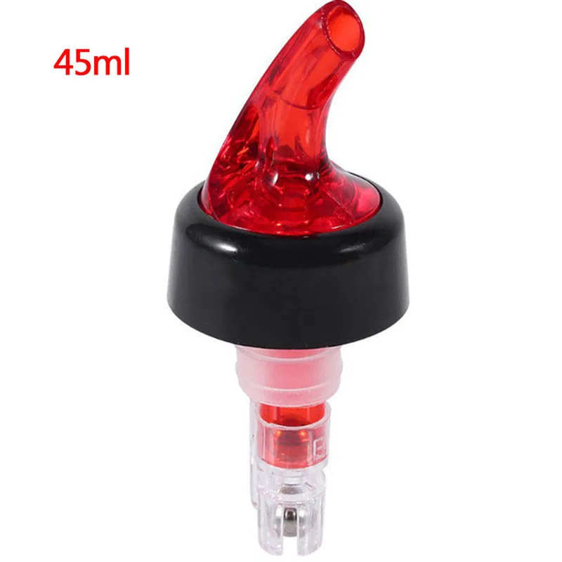 

Portable 45/60ml Quick Shot Measure Measurement Pourer Drinks Wine Cocktail Dispenser Home Tools Bottle Nozzle Stoppers 2018