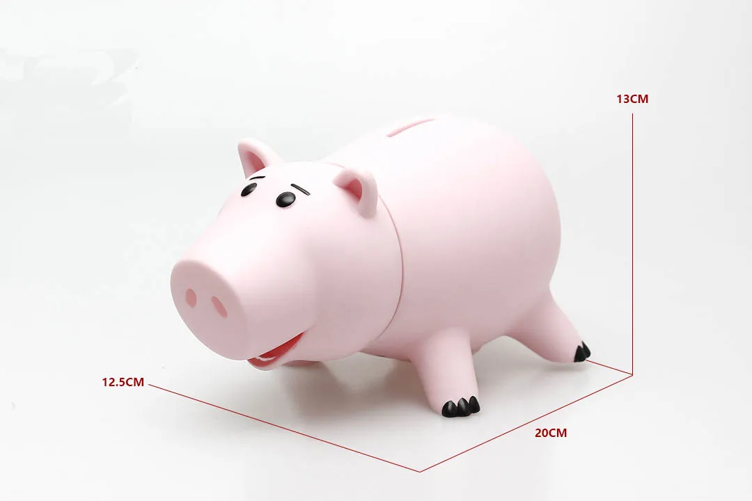 Toy Story Toy Piggy Bank Pink Pig Coin Box Gift For Kids 20cm