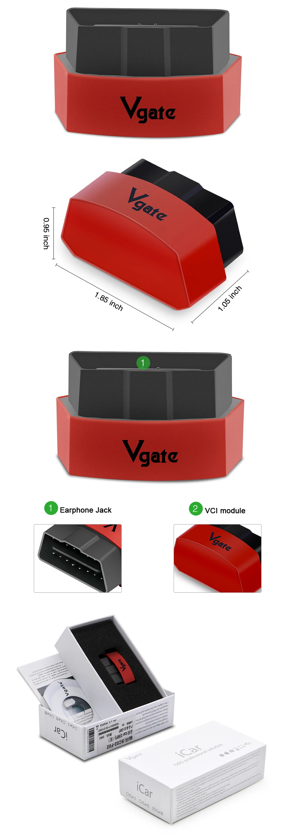 Vgate ICAR 3 ELM327 960