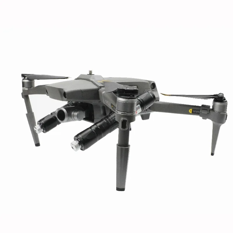 Дополнительно DJI Мавик 2 флэш-светодиодный Filght свет лампы Комплект с Landing Шестерни для DJI Мавик 2 Pro& Zoom Drone аксессуары