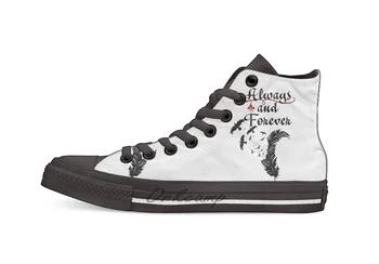 

Klaus. Always and Forever. Casual High Top Canvas shoes sneakers For Drop shipping