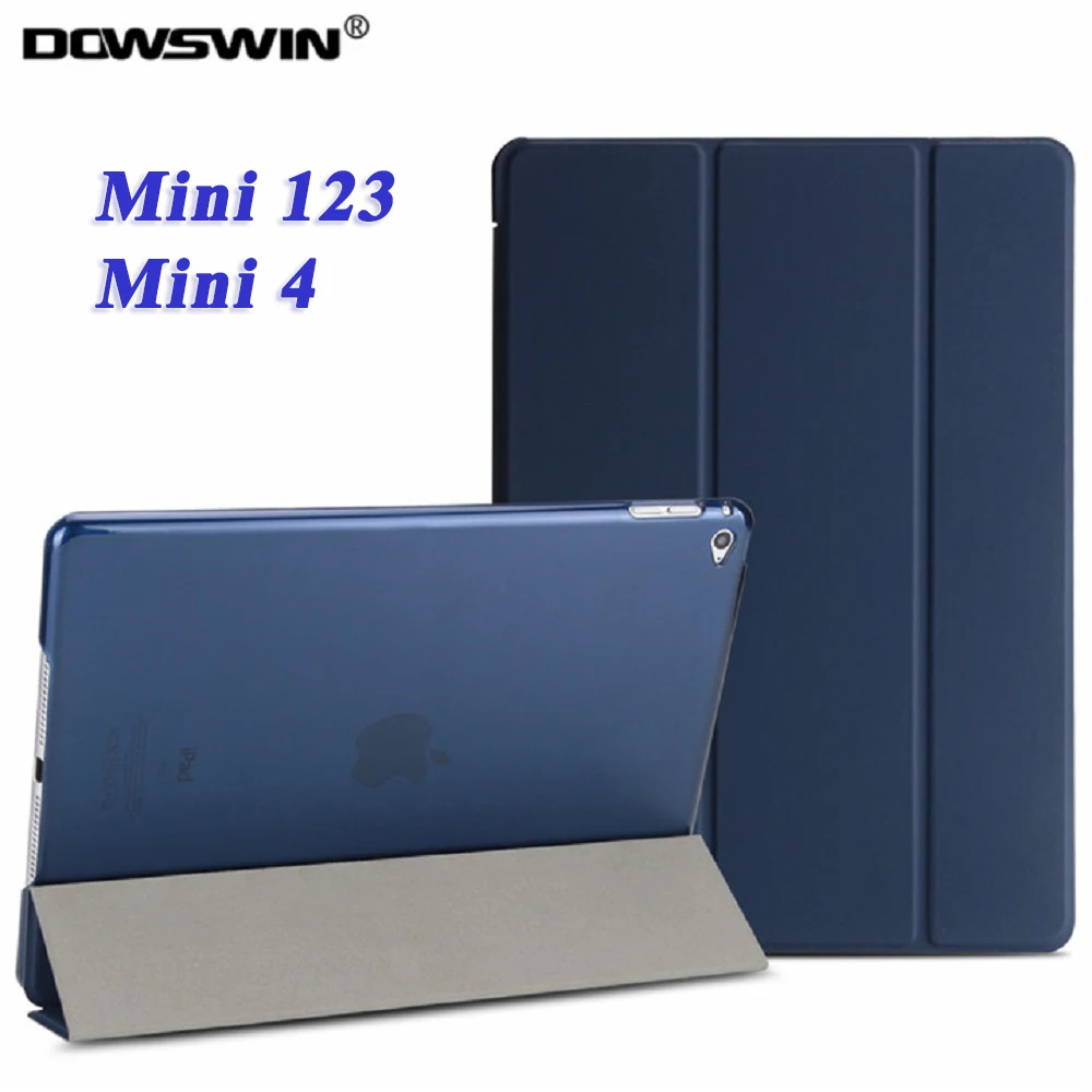 DOWSWIN для iPad Mini 1 2 3 4 чехол из искусственной кожи Умный Магнитный мини Чехол со