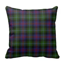 Soft Traditional Wellington Tartan Plaid Cushion Cover (Size: 45x45cm) Free Shipping