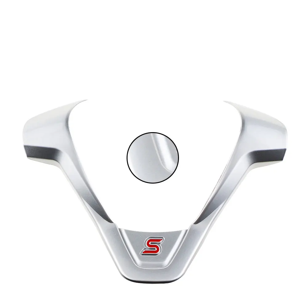 

Jameo Auto ABS Chrome Car Steering Wheel Protective Sequin Cover Trim Sticker for Ford New Fiesta MK7 2009 - 2016 Accessories