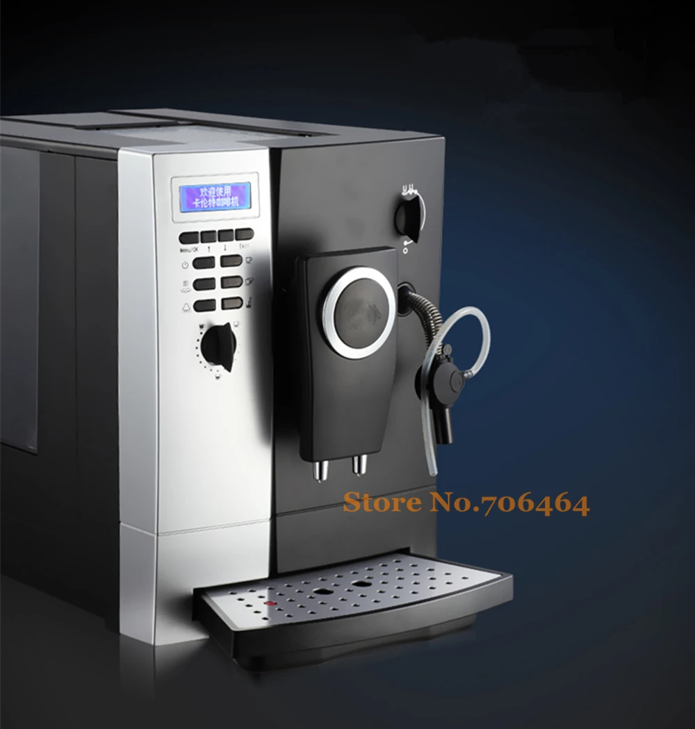 Автоматическая Высококачественная Эспрессо-Кофеварка CLT13 с кофемолкой в зернах капучино хорошая crema& milk frother кофемашина