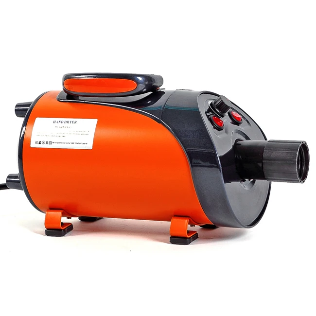 

2800W 110V/220V Pet Grooming Dryer Dog Cat Hair Dryer  2-SPEED 4 Nozzles Orange