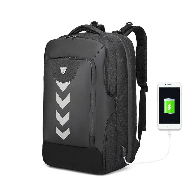 

Fashion business Men Backpack For Laptop USB Backpack Large Capacity Fashion Stundet Backpack Water Repellent Rucksack Mochila