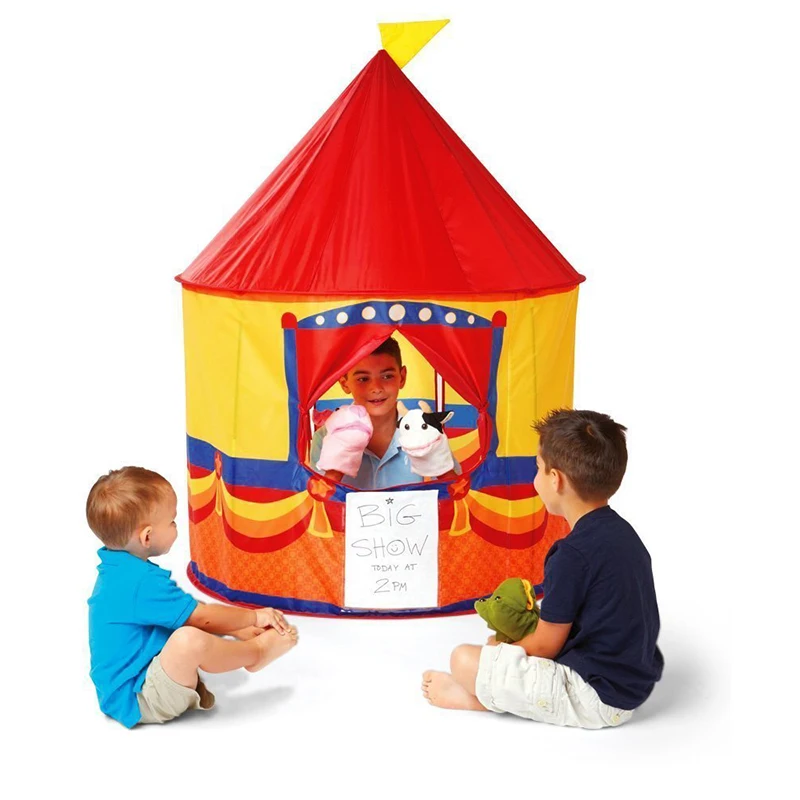 Лидер продаж, детская игровая палатка, детский игровой домик, всплывающая палатка-забавная и безопасная игра для детей, для дома и улицы, игровой Прорезыватель