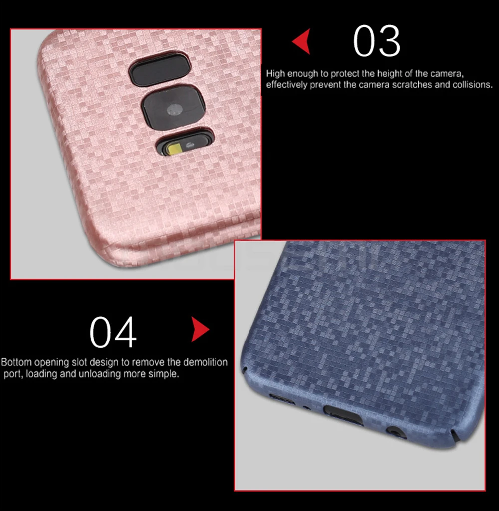 MOUSEMI Phone Cases For Samsung Galaxy S8 Case Shockproof Luxury Hard PC Mosaic Cover For Samsung Galaxy S8 Plus Case Cover 360 (8)