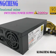 2000 W блок питания муравьев S9/A4+/L3+/G2/T9+ Майнинг Биткойн машина плата для майнинга блок питания работают в одно и то же время 2 A4+ 2 L3