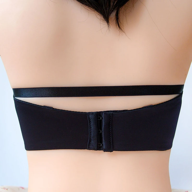 Sexy Women Underwear Bralette Push Up Bra Wire Free Invisible Bra Top Strapless Lace Lingerie Seamless Non-slip Brassiere best bras for women