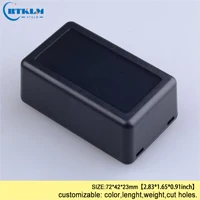 Small DIY project case Plastic enclosure for PCB equipment instrument case ABS plastic junction box desktop enclosure 72*42*23mm - Цвет: BMD60015-A2