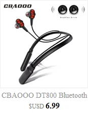 CBAOOO BC10 Bluetooth наушники, Спортивные Беспроводные наушники, стерео бас гарнитура, гарнитура с микрофоном для телефонов xiaomi iphone