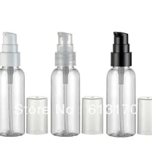 50 мл пустая помпа для лосьона бутылка шампунь чистая путешествия восполняемая косметика упаковочная Емкость