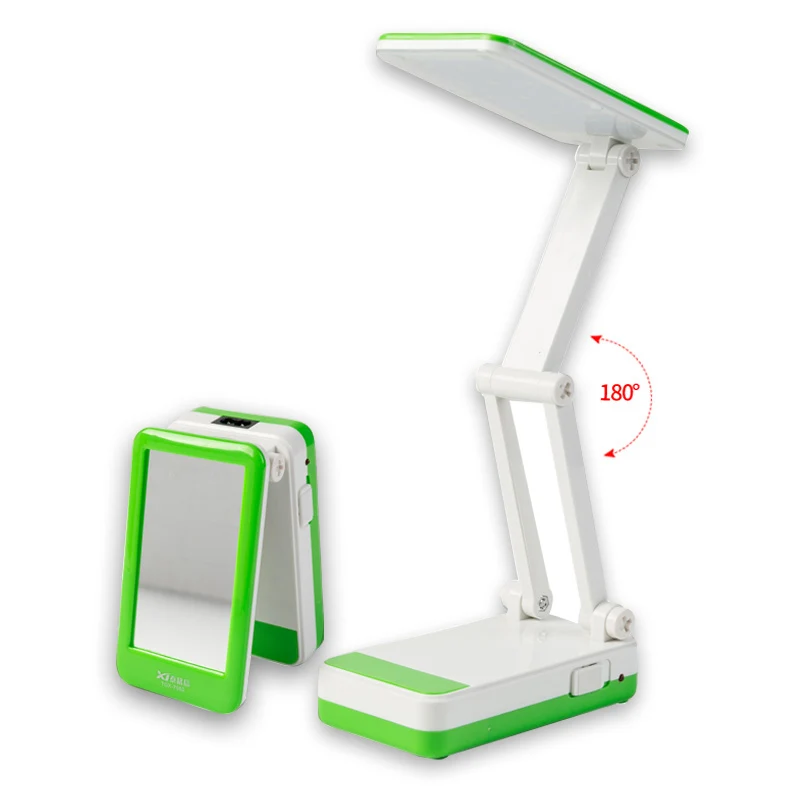 

QINLE LED Rechargeable Desk Lamp Intelligent Table Lamp Flexible Office Light Adjustable Night Bedroom Students Reading Lighting
