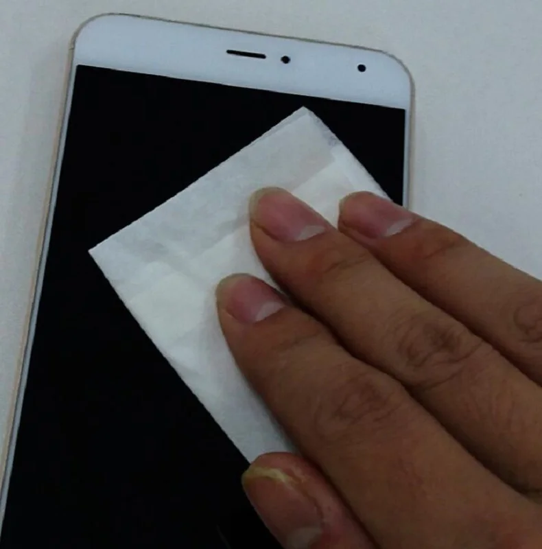 Лаборатории конкретного пыли бумаги с низким уровнем пыли объектива протрите Тест Бумага мелкой пыли- зеркало бумаги мобильный экран специальная бумага