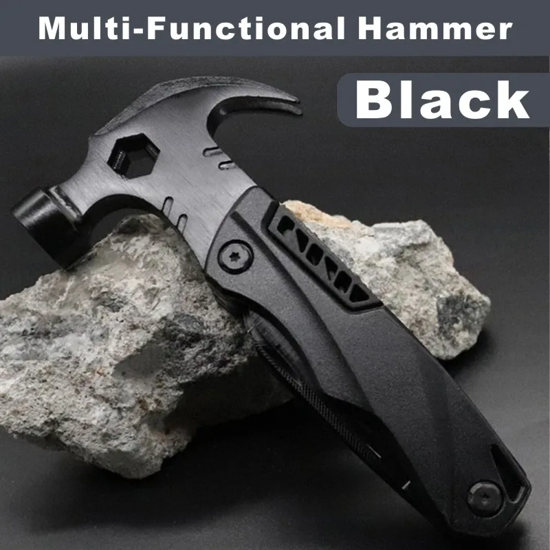 chisel plane Multi Outdoor Camping Tools Adjustable Wrench/Car Multi-function Lifesaving Hammer Mini Pockets Multifunctional Tool trimming plane Hand Tools