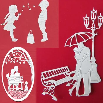 

Romantic Lover Heart Metal Cutting Dies Stencils For DIY Scrapbooking Valentine Decorative Embossing Paper Cards Craft Die Cut