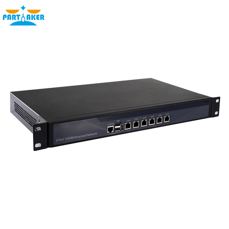 

Partaker R9 B75 G2020 1U Router 6 Intel 82583V Gigabit Ethernet Support Server Software 4G RAM 128G SSD
