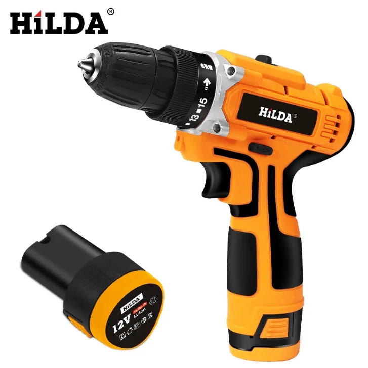 

12V Electric Screwdriver Cordless Electric Mini Drill Lithium-Ion Battery Electric Drill Two-speed Power Tools