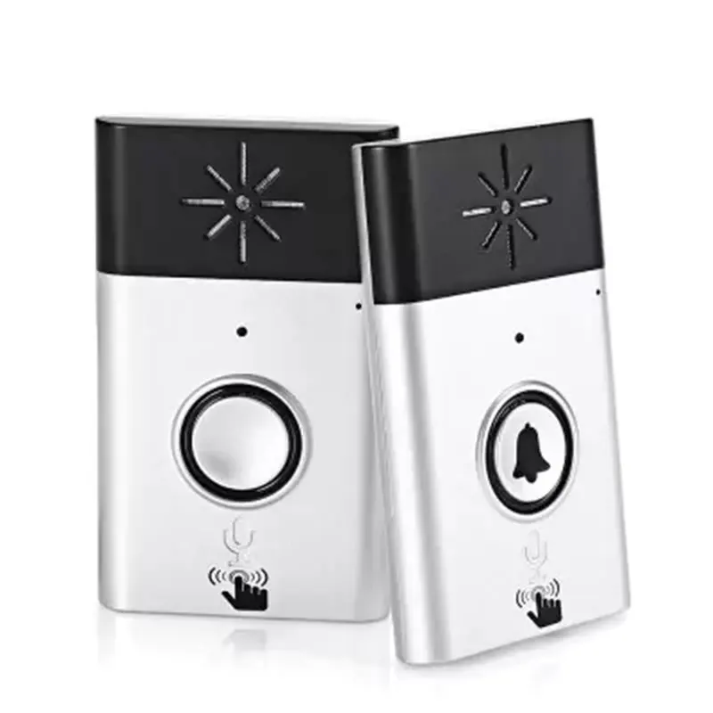 

Bakeey H6 Smart Home Wireless Voice Intercom Doorbell 300m Distance LED Indicator OutDoorbell Pair with InDoorbell Electronics