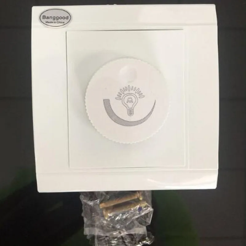 

LED Dimmer Switch AC 220V or 110V 100W Brightness from Dark to Bright Driver Dimmers For Adjustable LED Bulb lights