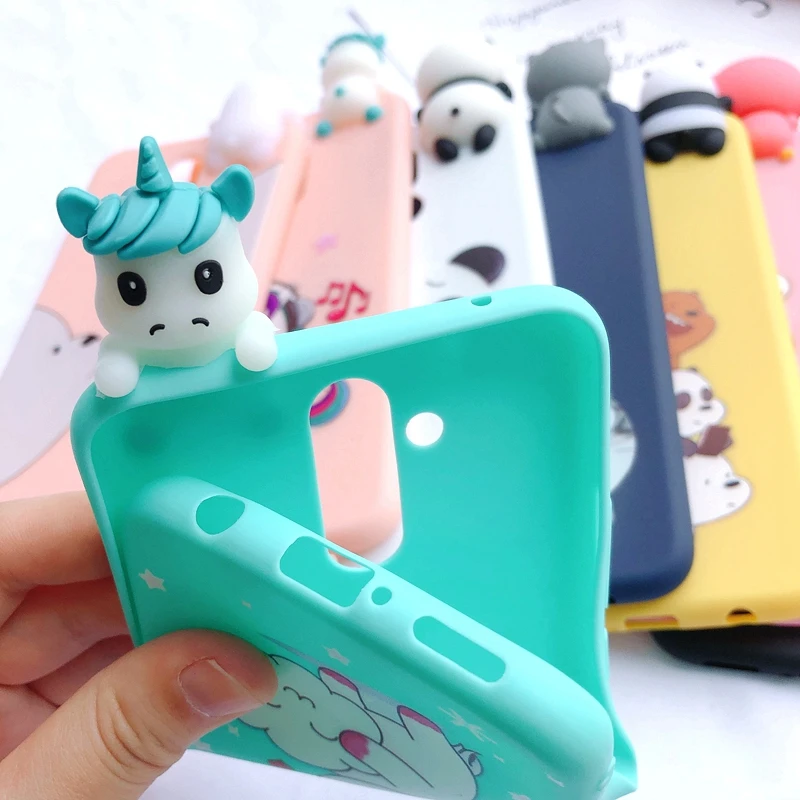 Funda huawei mate 20 Lite чехол etui mate 10 Lite чехол 3D Kawaii Медведь Единорог силиконовый чехол для huawei mate 20 Lite чехол Capa