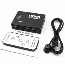 1 шт HDMI Порты и разъёмы 1080 P коммутатор для xbox 360 PS3 PS4 Android HDTV 3 Вход 1 Выход 4 K адаптер HDMI Splitter 3/5 переключатель порта HDMI