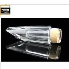 Высококачественный прозрачный пластик Материал кларнет флейта голова