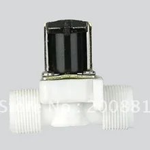 1/" дюймовый портативный пластиковый для воды СОЛЕНОИДНЫЕ клапаны