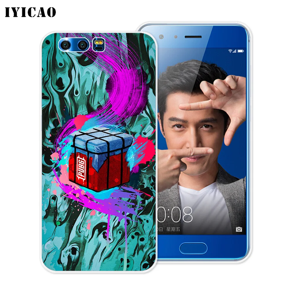 Мягкий силиконовый чехол IYICAO PUBG для Huawei Y9 Y7 Y6 Prime 2018 Honor 8C 8X 8 9 10 Lite 7X 7C 6A 7A Pro