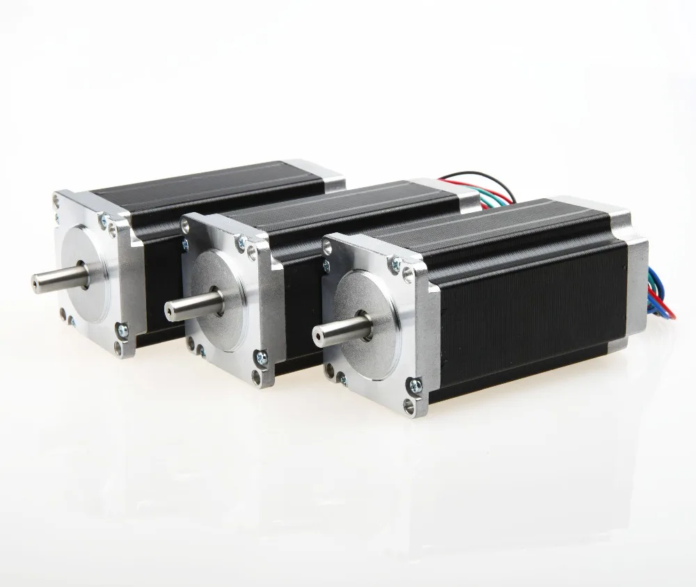 

3PCS Nema23 Stepper Motor 57BYGH 425oz-in 112mm 3A 23HS9430 CE ROHS ISO 3D Printer Robot Foam Plastic Metal