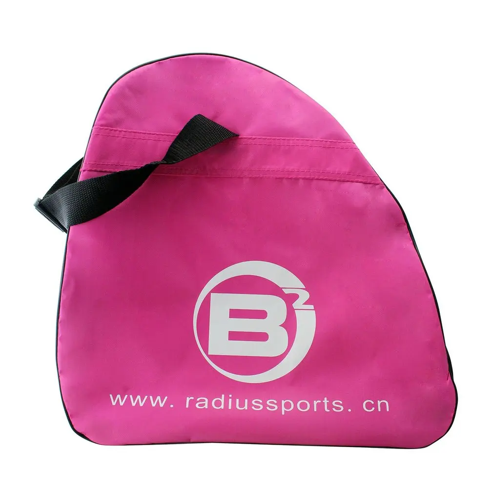 Водонепроницаемый Оксфордский тканевый детский скейт для взрослых обувь сумка для хранения большой емкости Переносная Сумка на одно плечо - Цвет: 1 pink
