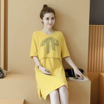 

Summer Dress For Pregnant Women Pregnancy Clothes Casual Pregnant Dress Maternity Breastfeeding Clothes H184