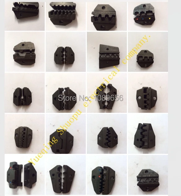 

24pieces Die Sets for AM-10 EM-6B1 EM-6B2 PNEUMATIC CRIMPING TOOLS CRIMPING PILER Crimping machine accessories 24 sets