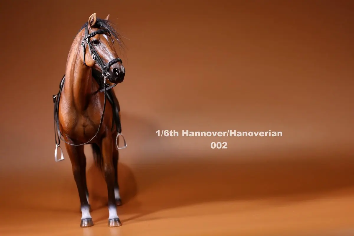 [ESTARTEK] MR. Z серия «животные» № 17 001~ 005 1/6 Пособия по немецкому языку Hanoverian Warmblood лошади и страховочным поводком реквизит для детей возрастом от 1" фигурка героя «сделай сам»