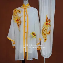 Customize Chinese Tai chi clothing taiji uniform Martial arts suit kungfu clothes embroidery for men women children boy girl