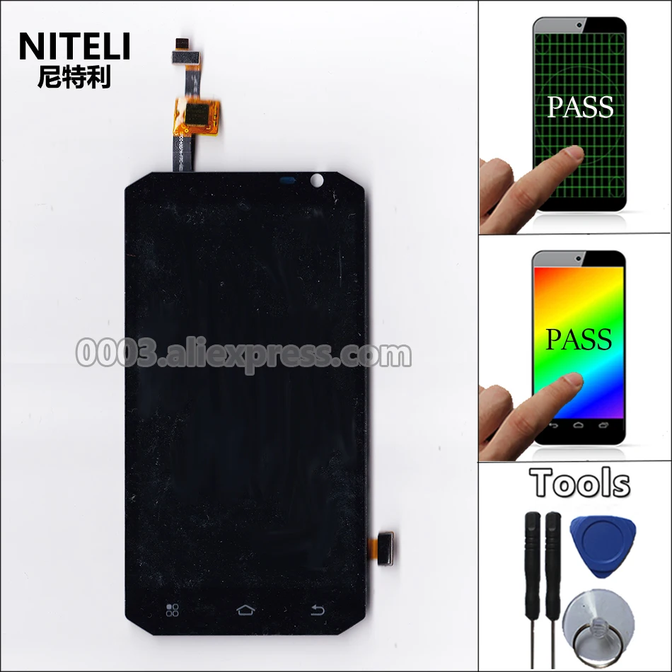 

NITELI Touch Screen Panel Digitizer Glass + LCD Display Screen For Land Rover X8 GT LandRover X8 GT