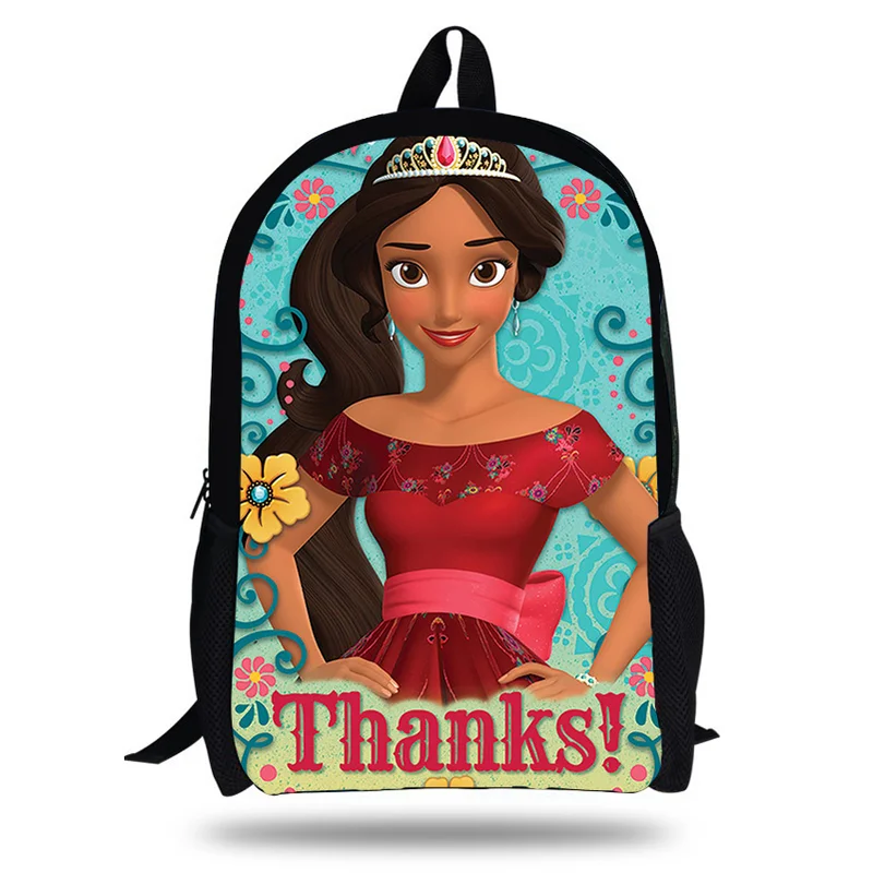 

2019 New Hot Cartoon Elena of Avalor Backpack For Teens Girls Kids Book Bag Children School Bags Backpacks Bag Mochila Escolar