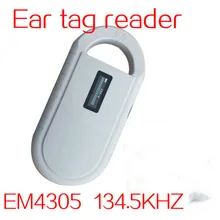 Считыватель электронных меток, RFID, низкочастотный сканер для ушных меток, FDX-B EM4305, 134,2 кГц, reader ISO11785/84