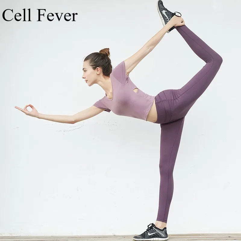 

Workout Clothes For Women 2 Piece Set Sport Suit Gym Fitness Clothing Sportswear Crop Top And Scrunch Butt Leggings Yoga Set