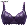 HIBUBBLE 2022 Selling Hot Foreign Trade Ultra-thin Lace Sexy Thin Cotton Cup B Push Up Bra Bralette Encaje Underwear Sexy Bra ► Photo 1/6