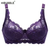 HIBUBBLE 2022 Venta caliente Comercio exterior Ultra-fino Encaje Sexy de algodón fino Copa B Push Up Bra Bralette Encaje ropa interior Sexy sujetador ► Foto 1/6