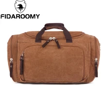 Дорожная Спортивная Сумка, Мужская Большая вместительная холщовая дорожная сумка, сумка через плечо, Портативная сумка, многофункциональная сумка для выходных