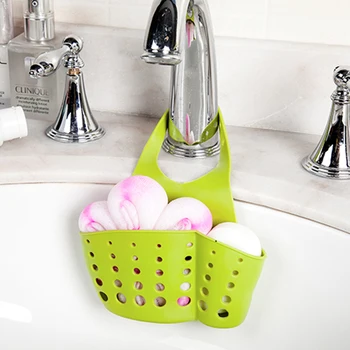 

Free Shipping Kitchen Sink Shelving Bag Dish Cloths Rack Suction Sponge Hanging Drain Holder Faucet Multipurpose Storage Rack