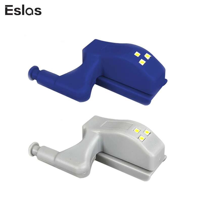 

Eslas 1 pcs LED Under Cabinet Light Universal Wardrobe Light Led Armario Inner Hinge Lamp For Cupboard Closet Kitch Night Lamp