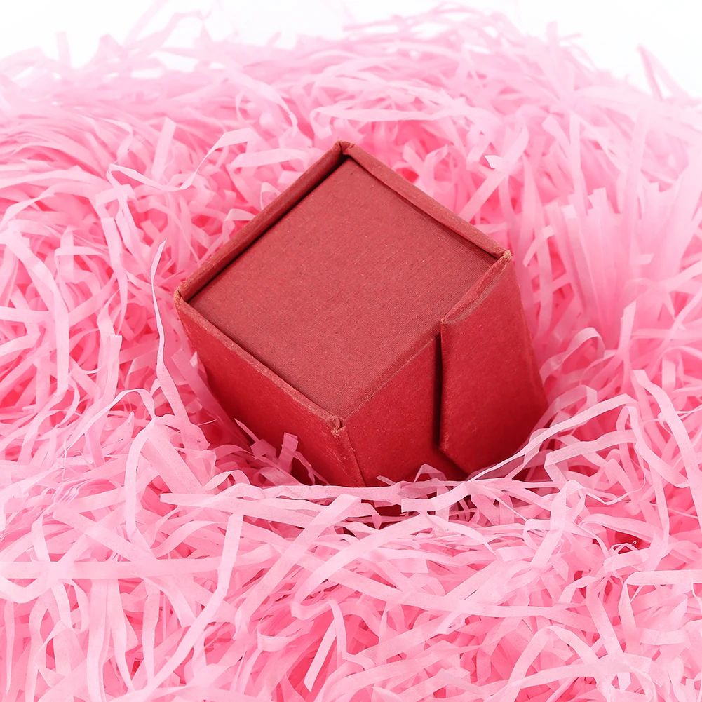 

Colorful Shredded Paper Raffia Gift box Filler Wedding Party Decoration Crinkle Cut Paper Shred Packaging Gift Filler Drop Ship